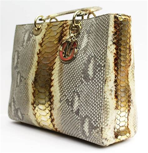 christian dior python handbag|authentic Christian Dior handbags outlet.